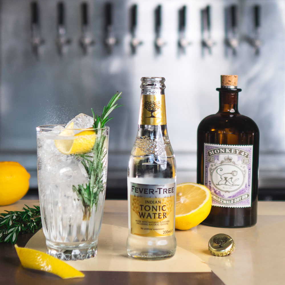 Fever-Tree Indian Tonic - her med ELG No. 0 Gin